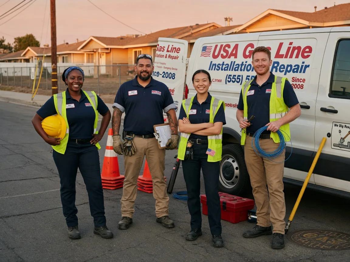 Gas Line Installation company in Chatfield, TX
